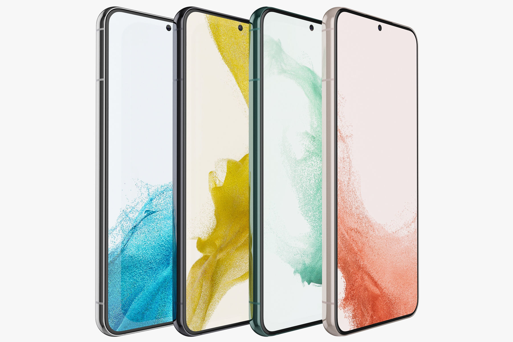 Samsung Galaxy S22 Plus primary colors 3D model_11