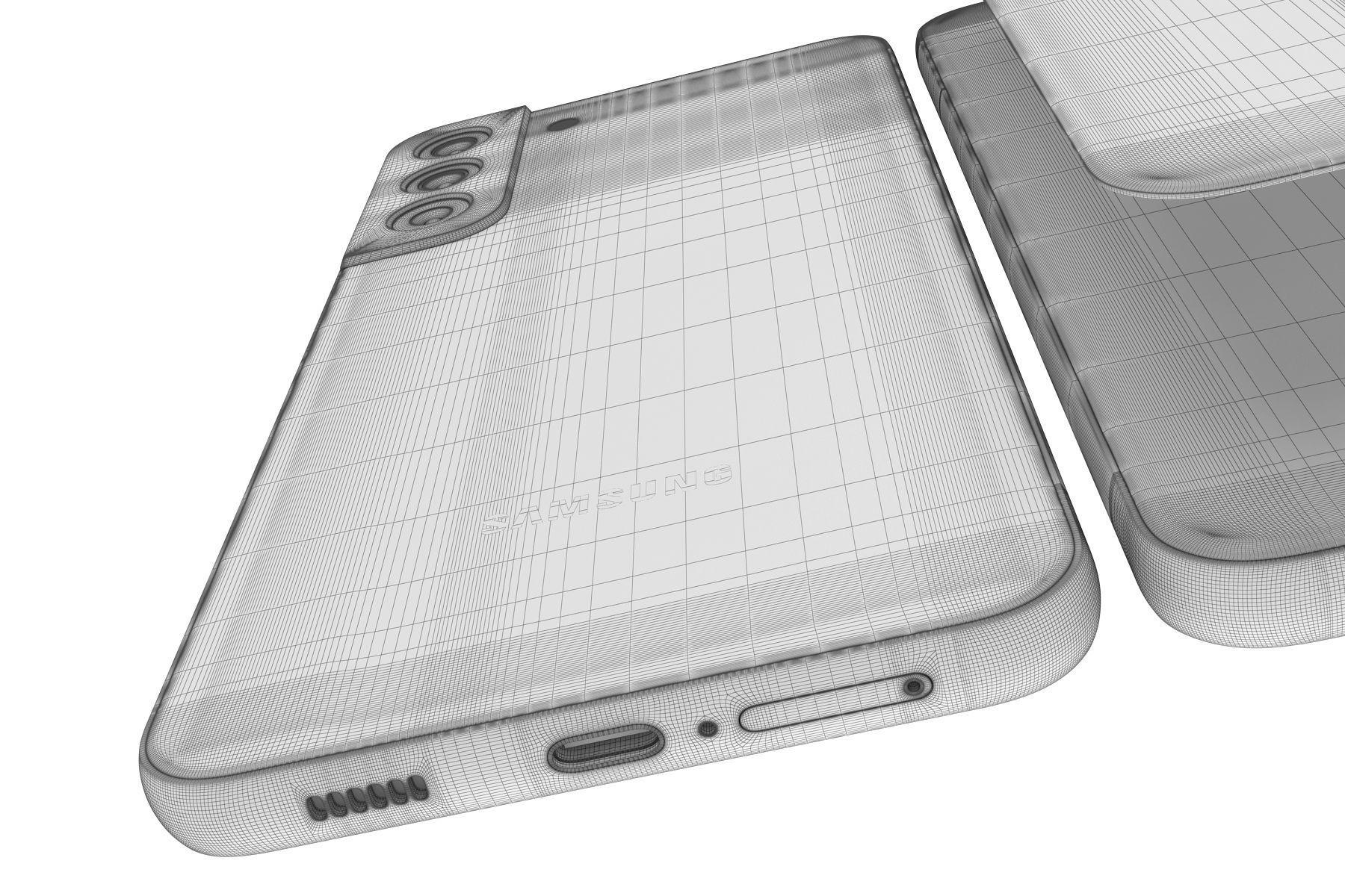 Samsung Galaxy S22 Plus all colors 3D model_39