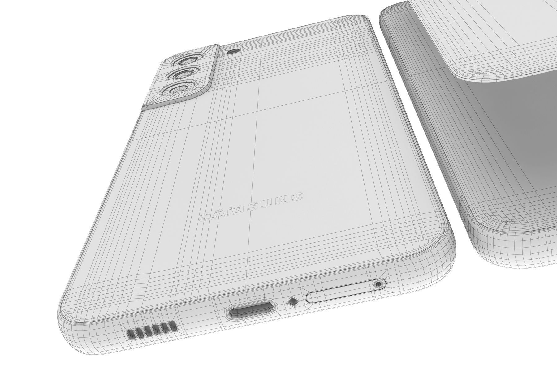 Samsung Galaxy S22 Plus all colors 3D model_38