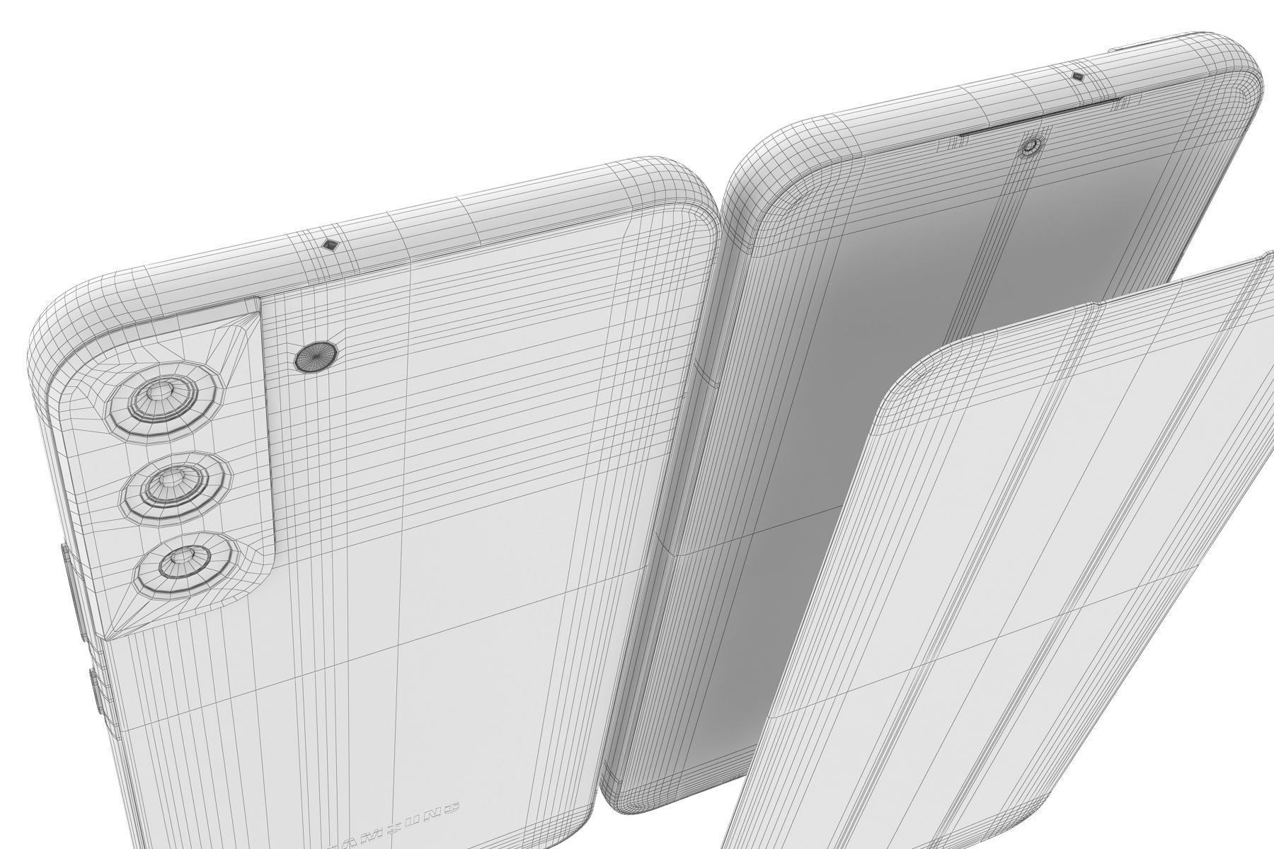 Samsung Galaxy S22 Plus all colors 3D model_36