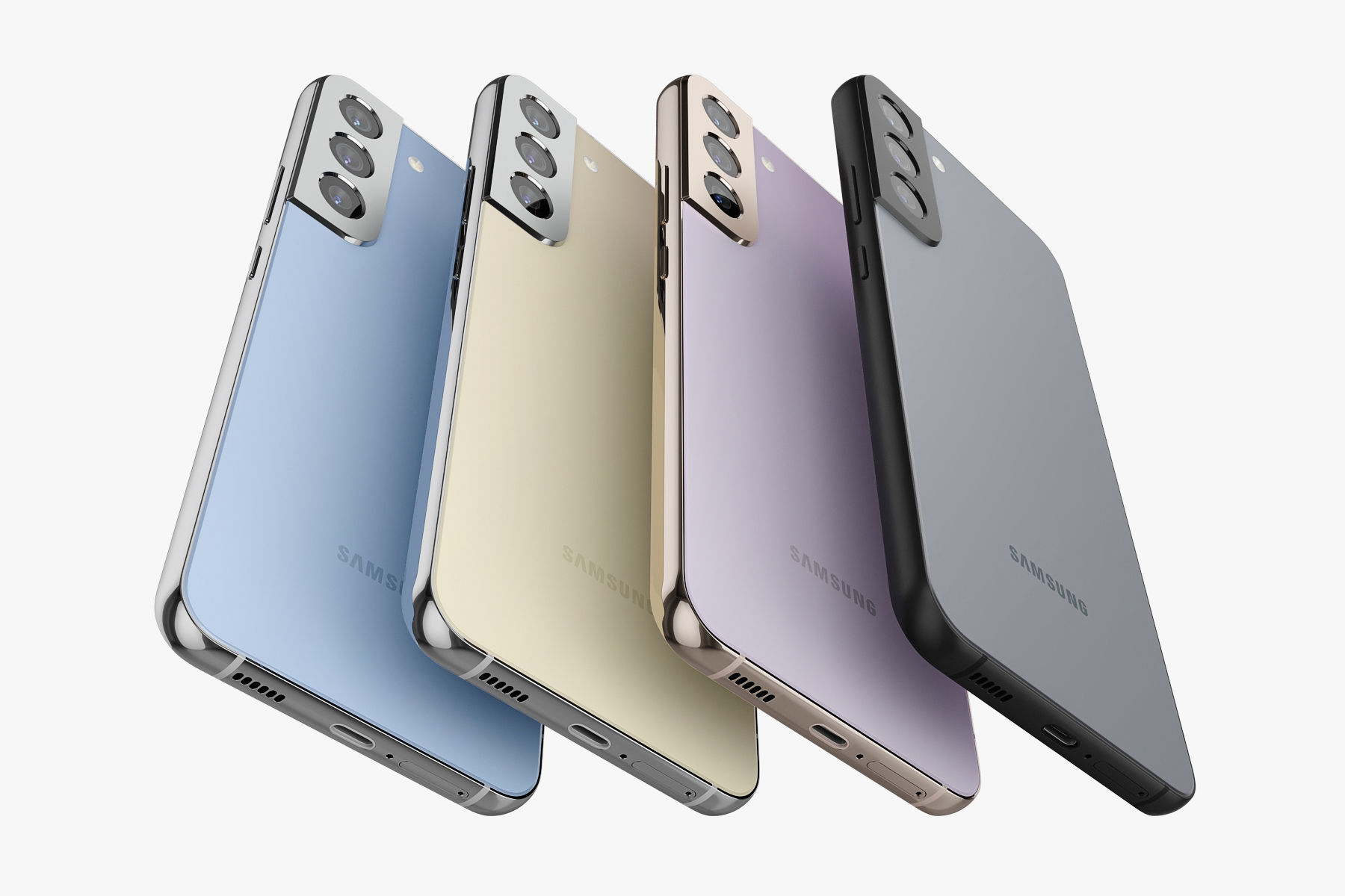 Samsung Galaxy S22 Plus all colors 3D model_21