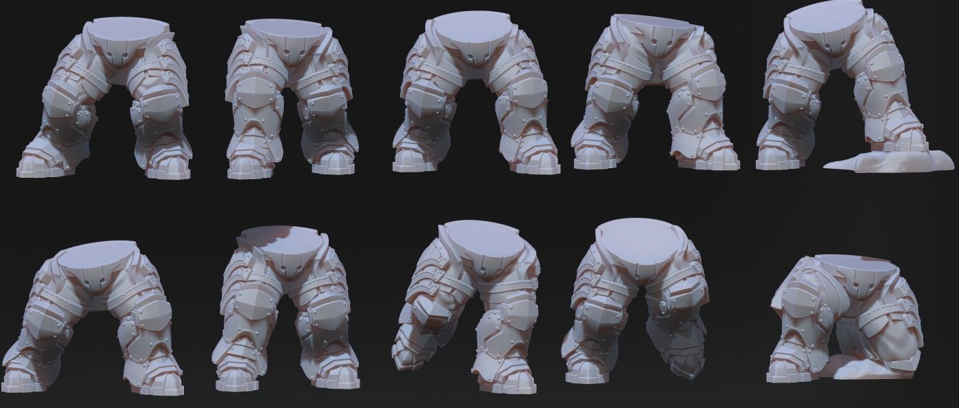 Tempest Legion - MK3 Heavy Infantry 3D print model_13