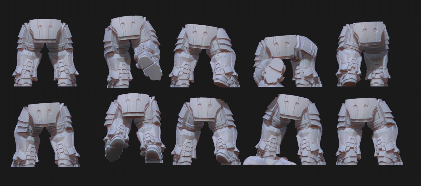 Tempest Legion - MK3 Heavy Infantry 3D print model_15