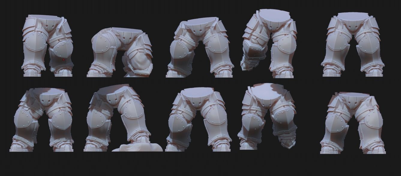 Tempest Legion - MK3 Heavy Infantry 3D print model_14