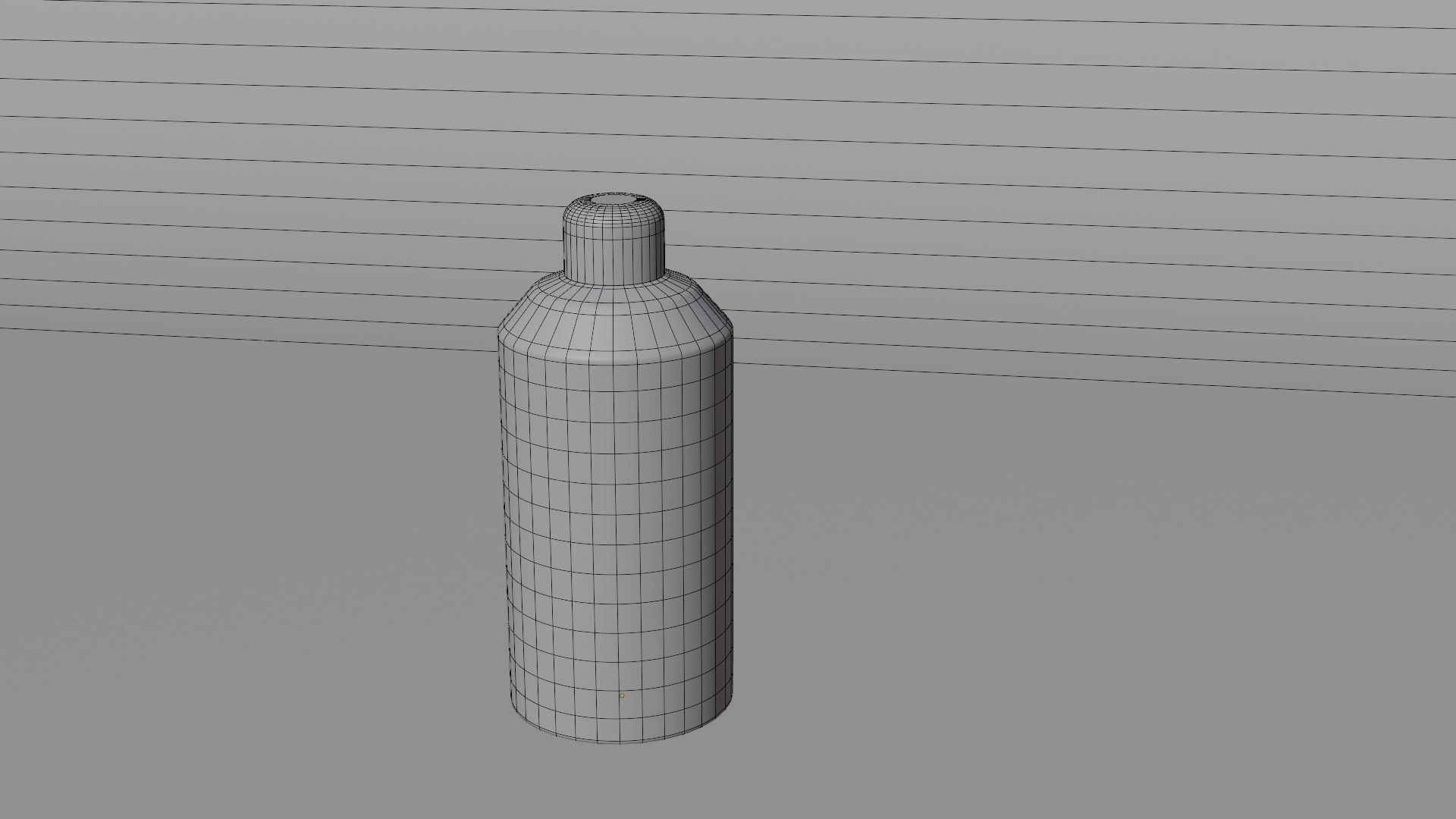 Water bottle cartoon Free low-poly 3D model_5