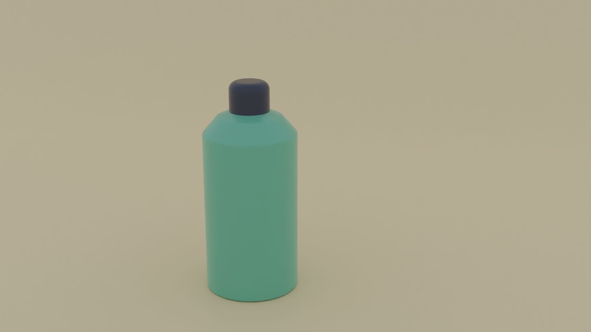 Water bottle cartoon Free low-poly 3D model_4