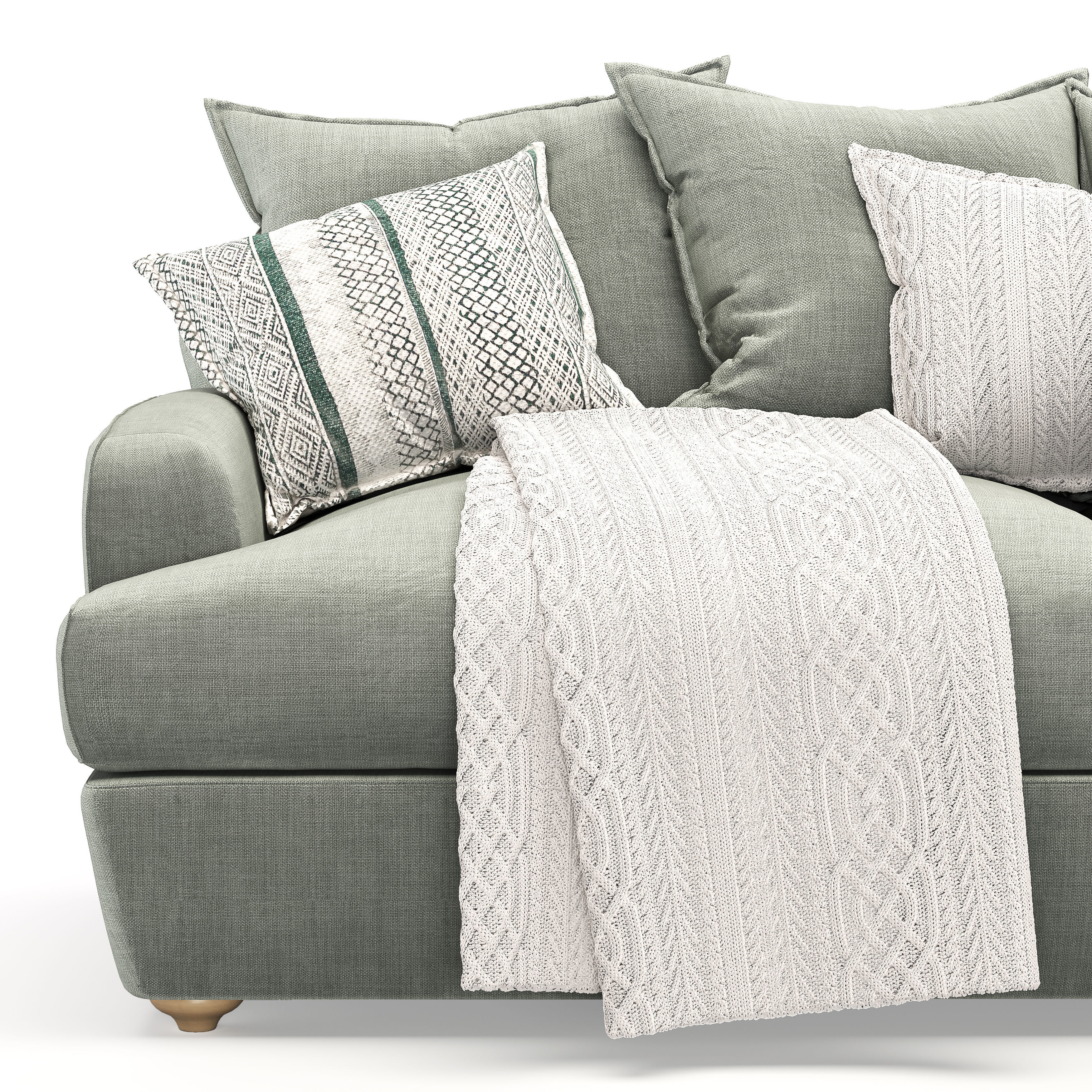 Smooch Sofa 01 Free 3D model_4