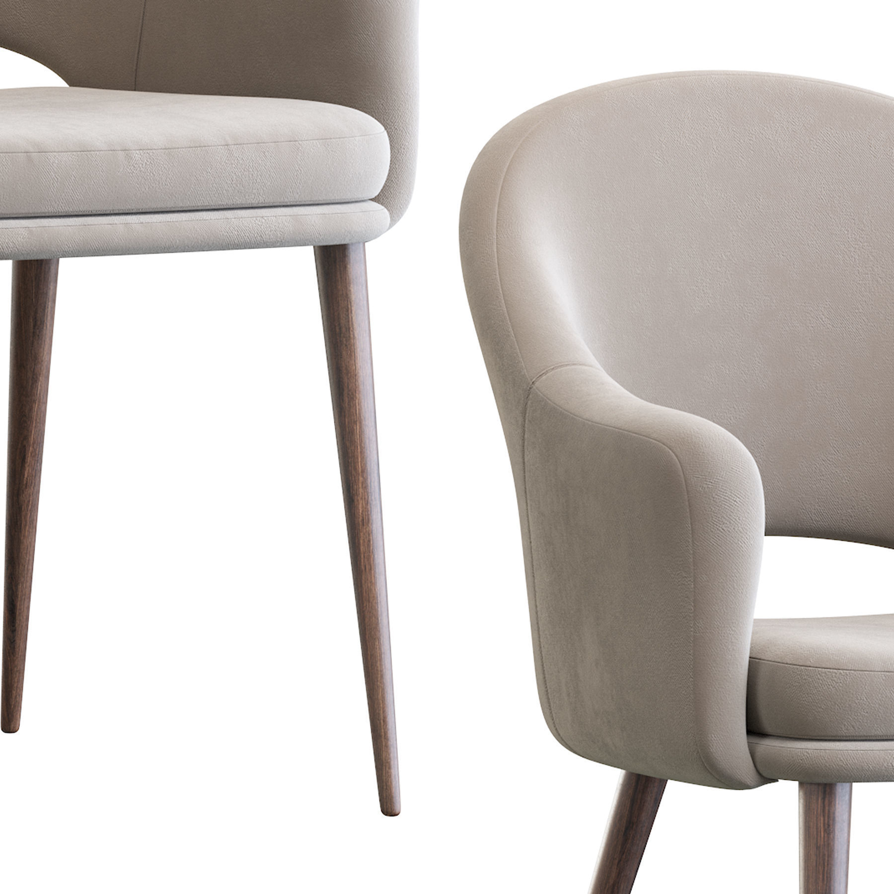 Deephouse Magrib chair 3D model_7