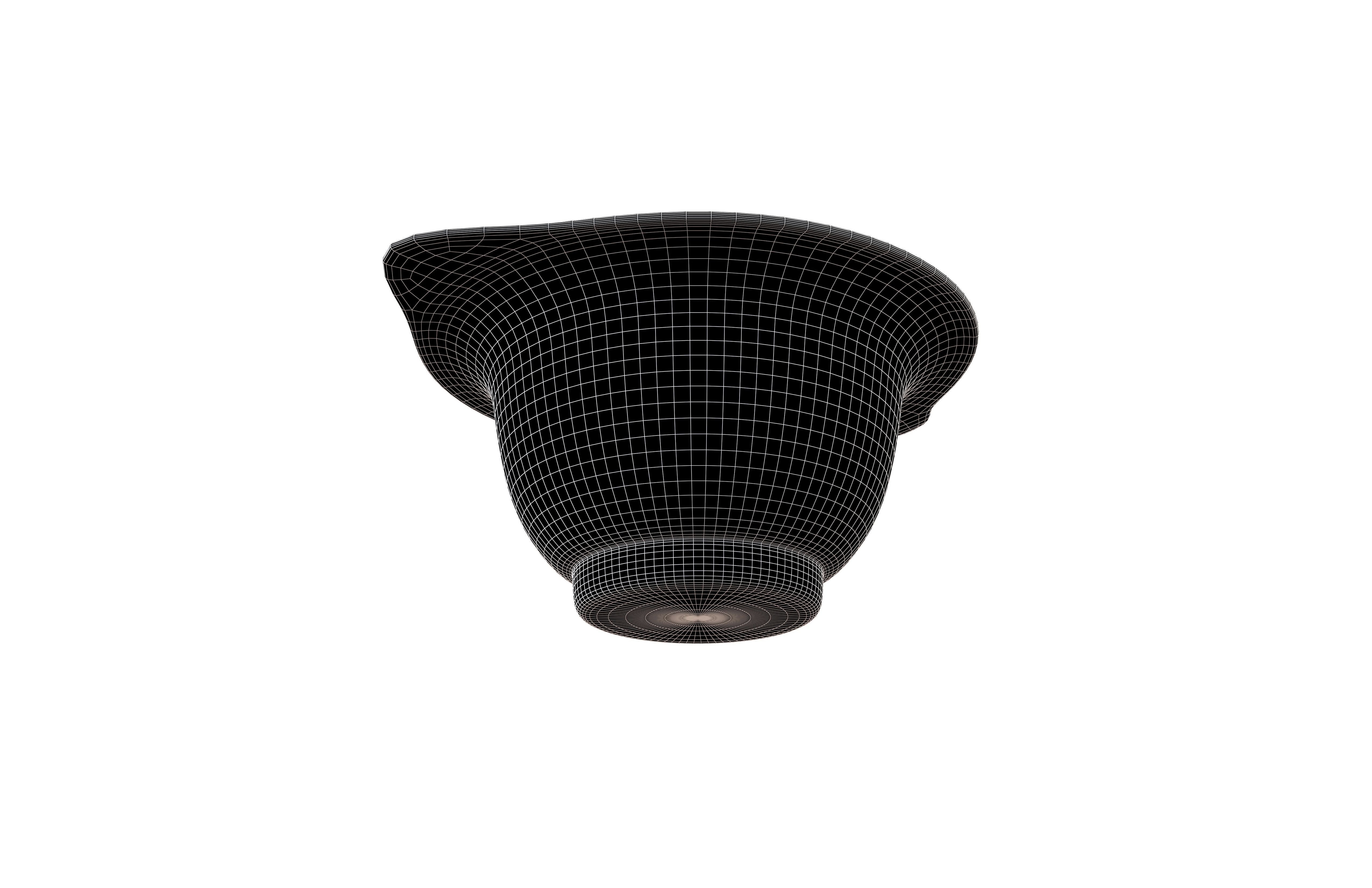 Mixing Bowl v1 001 Low-poly 3D model_6