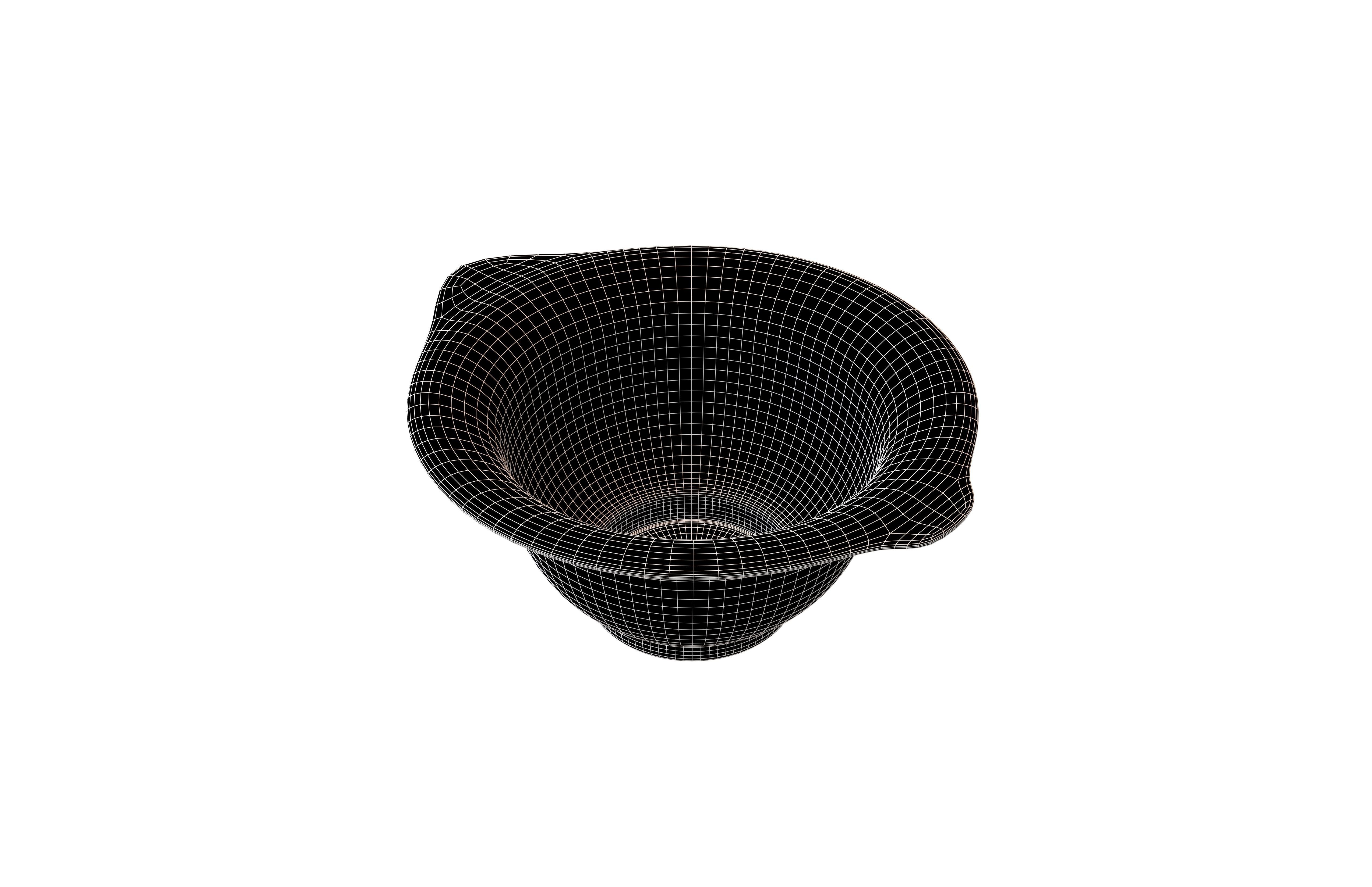 Mixing Bowl v1 001 Low-poly 3D model_5