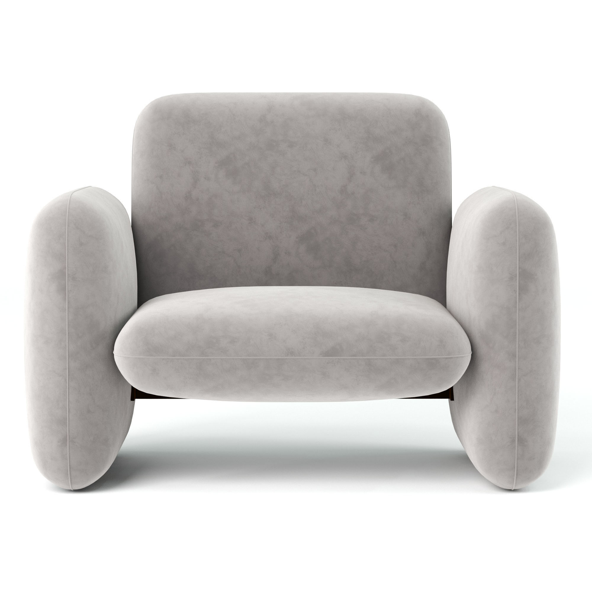 WILKES armchair by Herman Miller 3D model_1