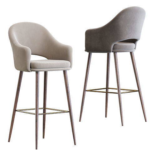 Deephouse Magrib barstool 3D model