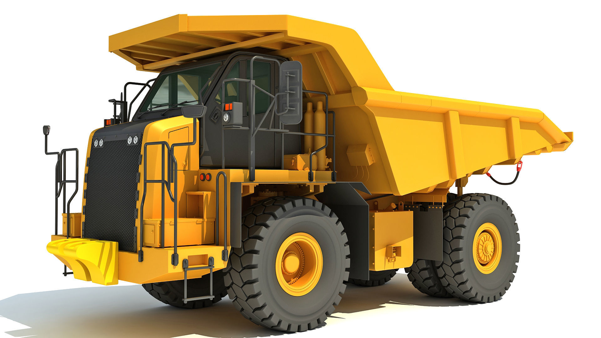 Mining Vehicles Pack 3D model_17