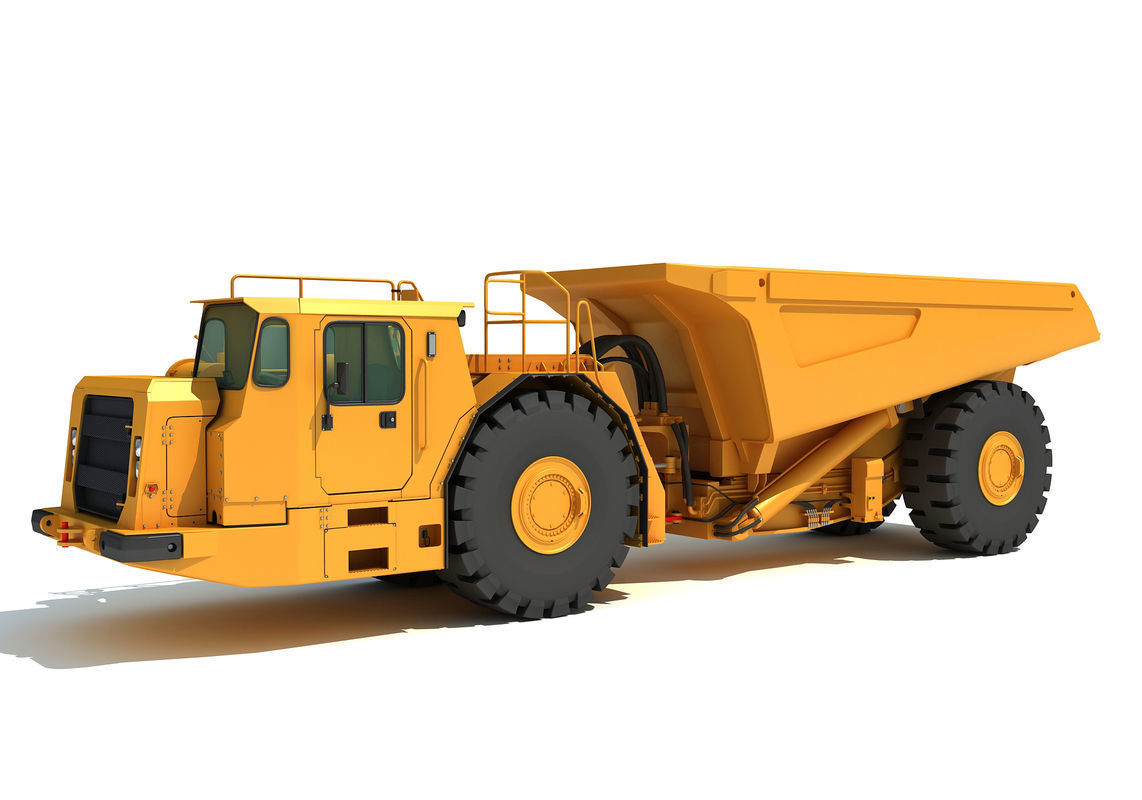 Mining Vehicles Pack 3D model_1