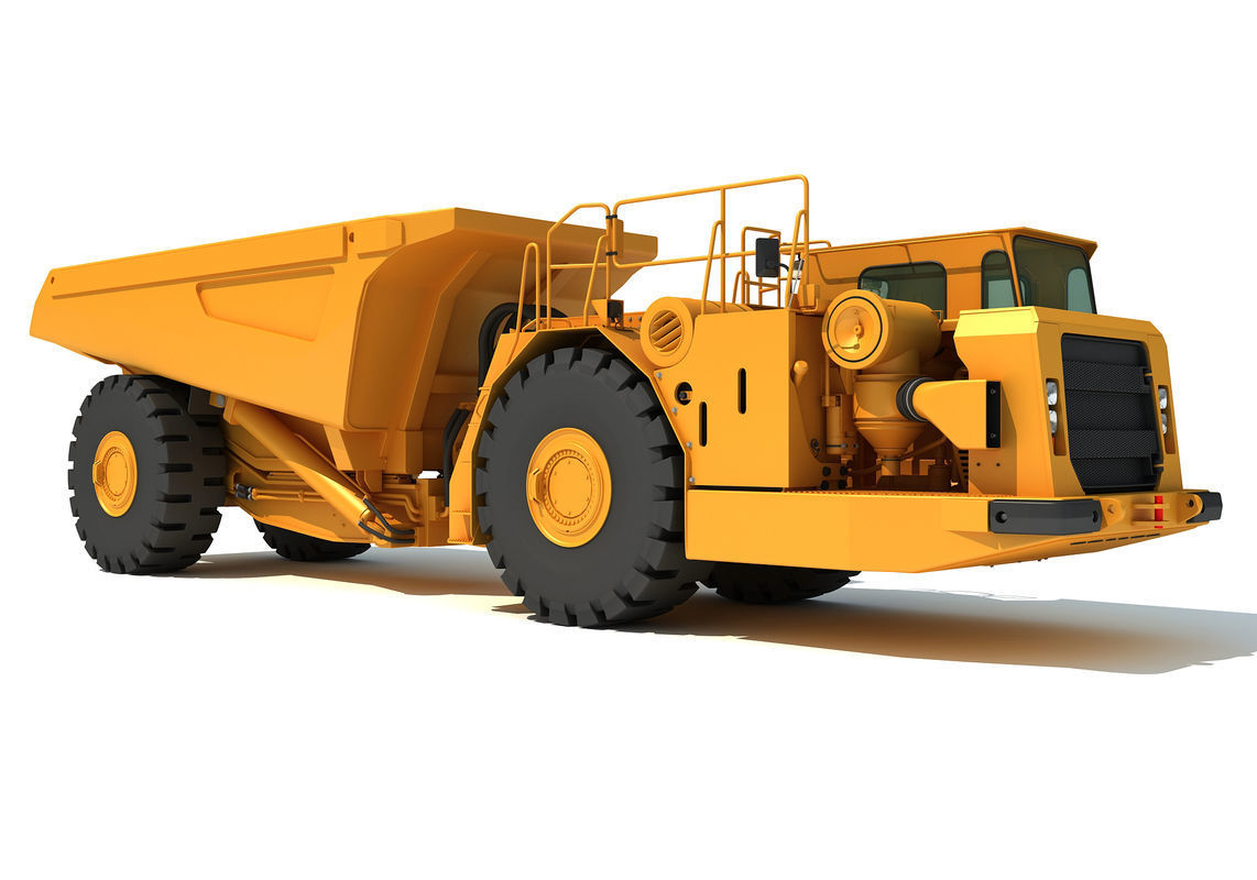 Mining Vehicles Pack 3D model_2