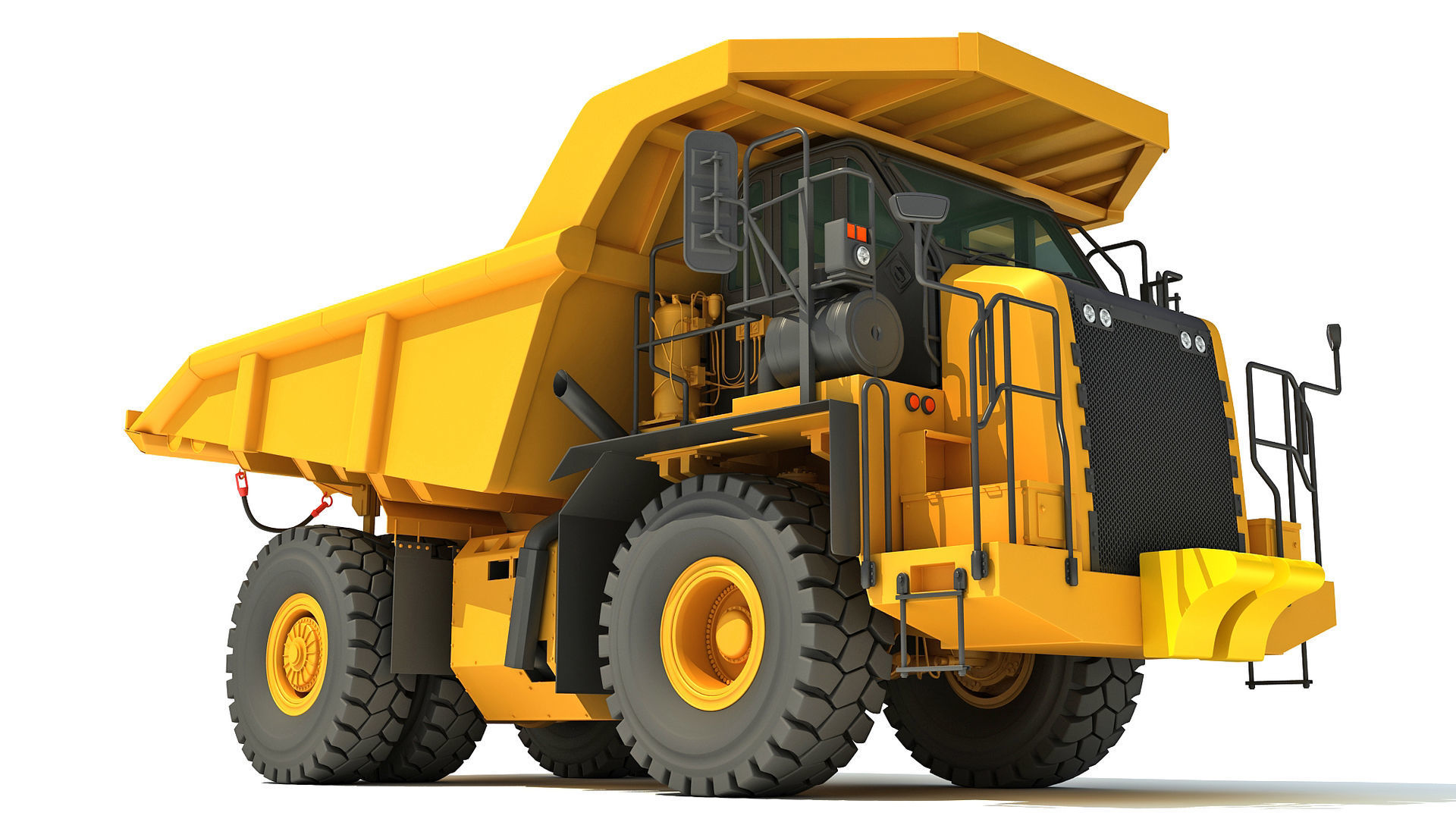 Mining Vehicles Pack 3D model_18