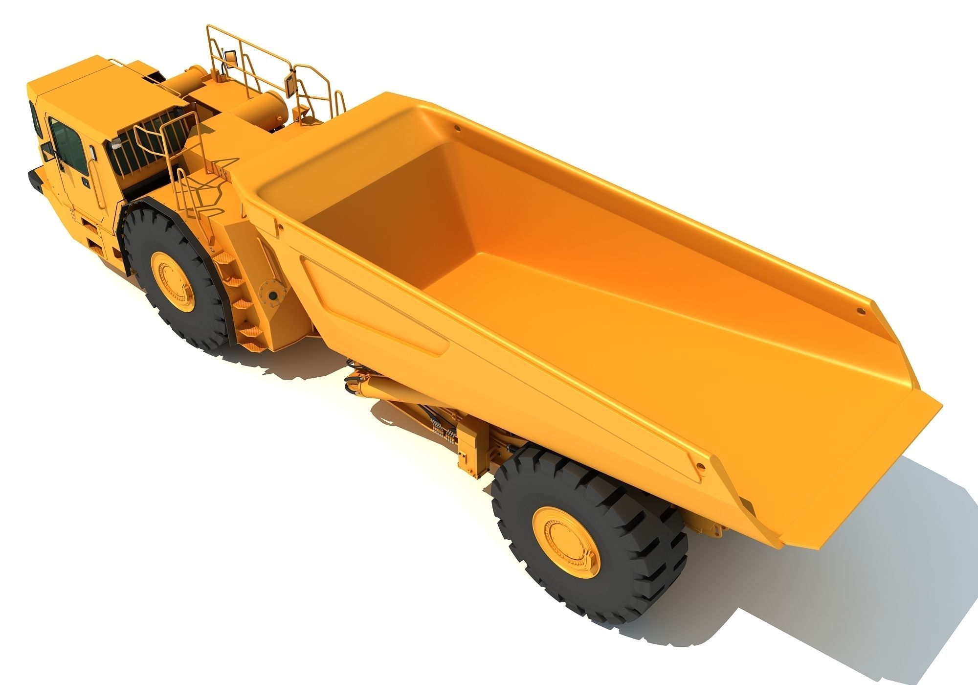 Mining Vehicles Pack 3D model_5