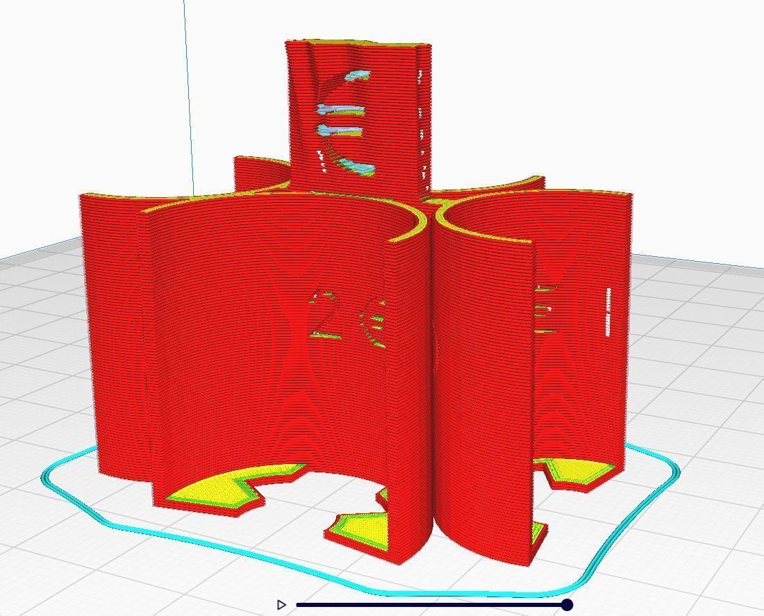 Coin Dispenser for Euro Currency Ready to FDM Print 3D print model_2