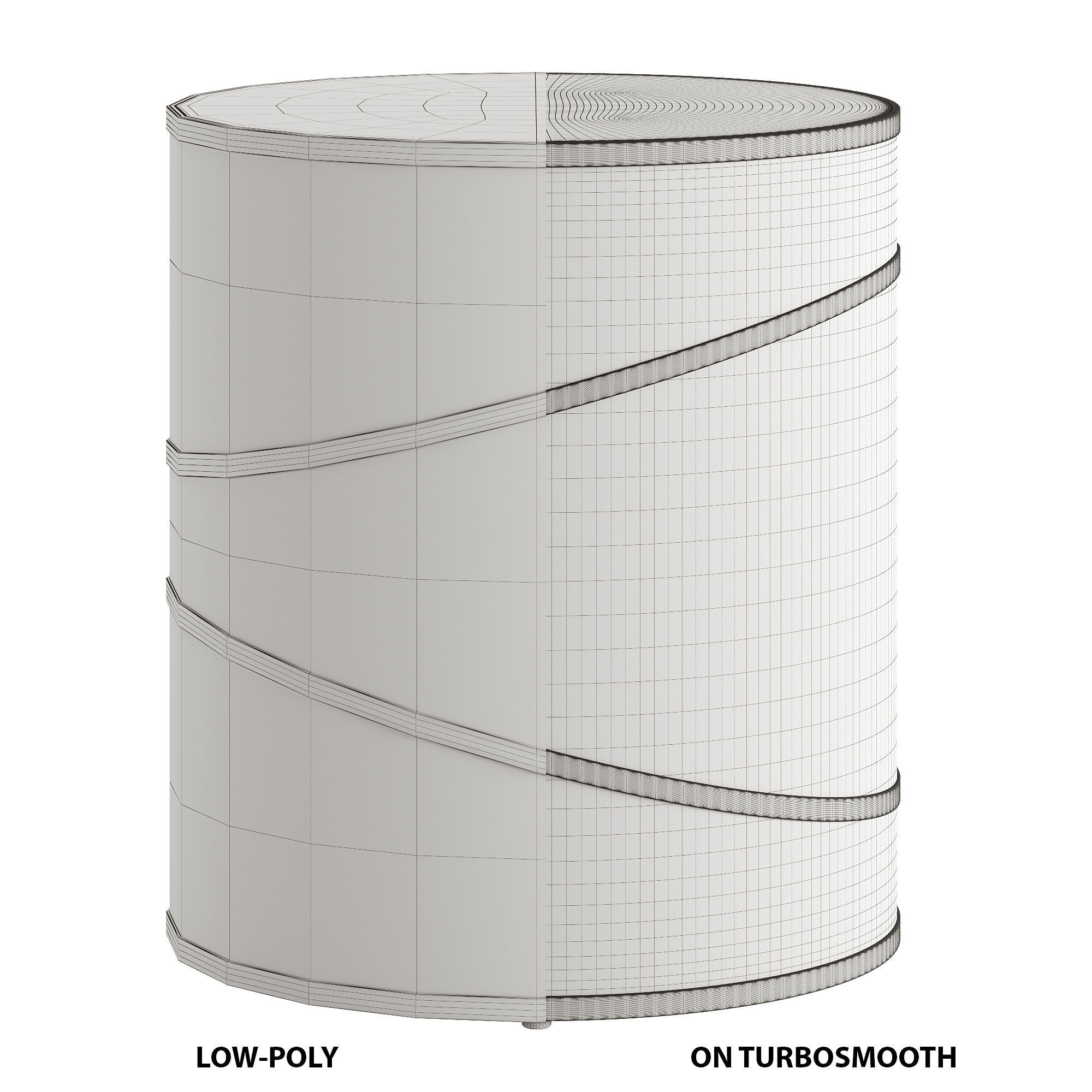FENDI ORIONE RIBONE 2021 LMP 126 Low-poly 3D model_4