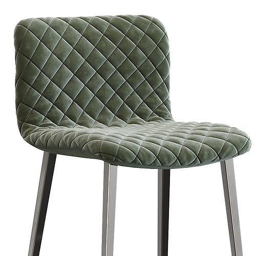 Kuga Bontempi barstool 3D model 6