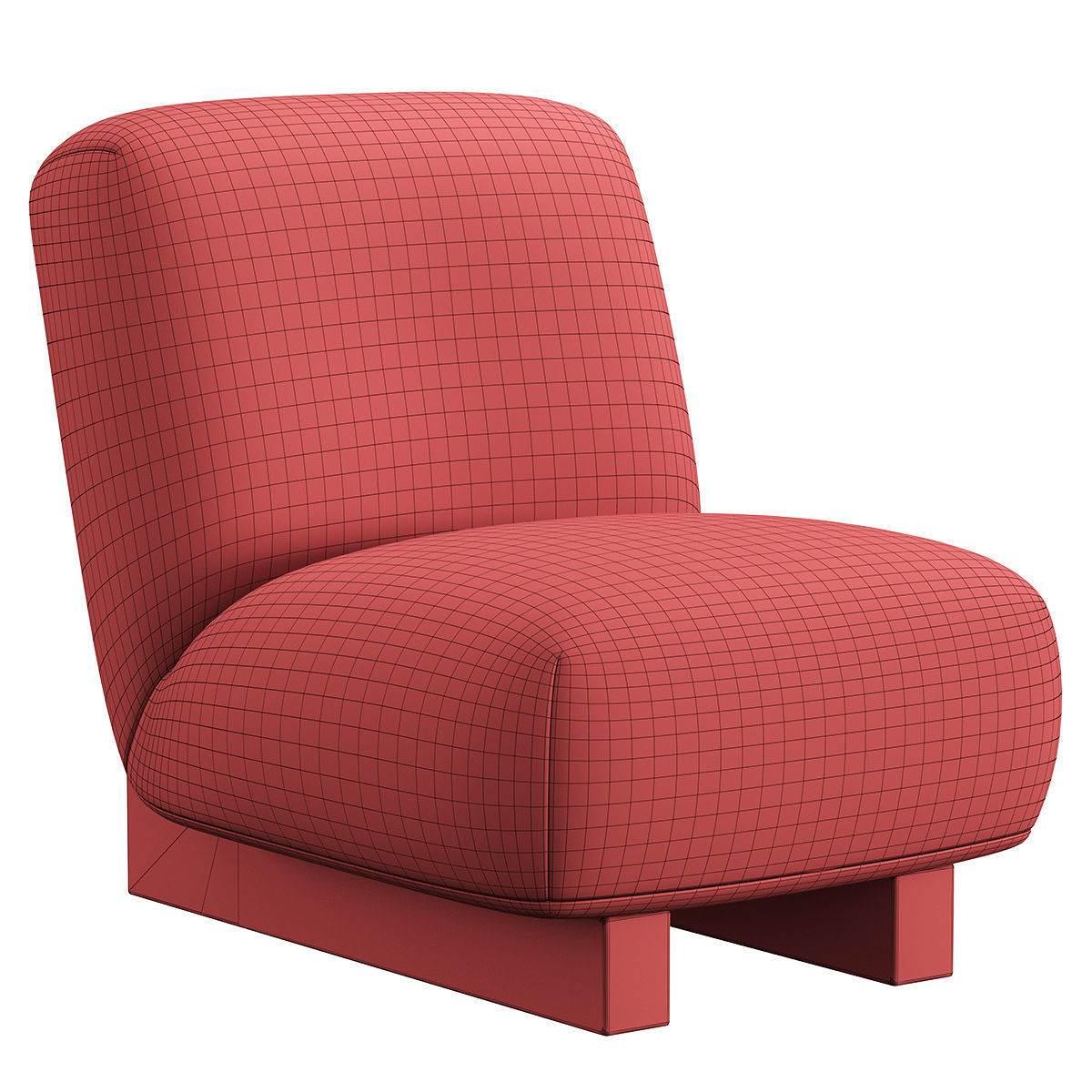 Pierre Armchair P 3D model_5