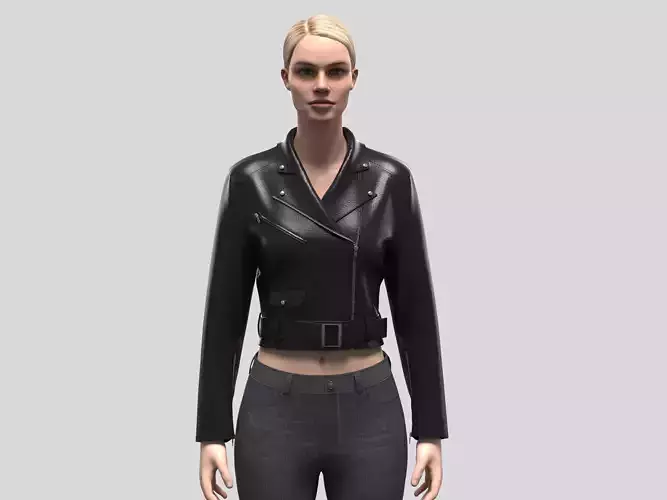 Leather Biker Jacket