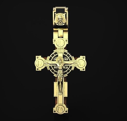  Orthodox cross 3 3D print model