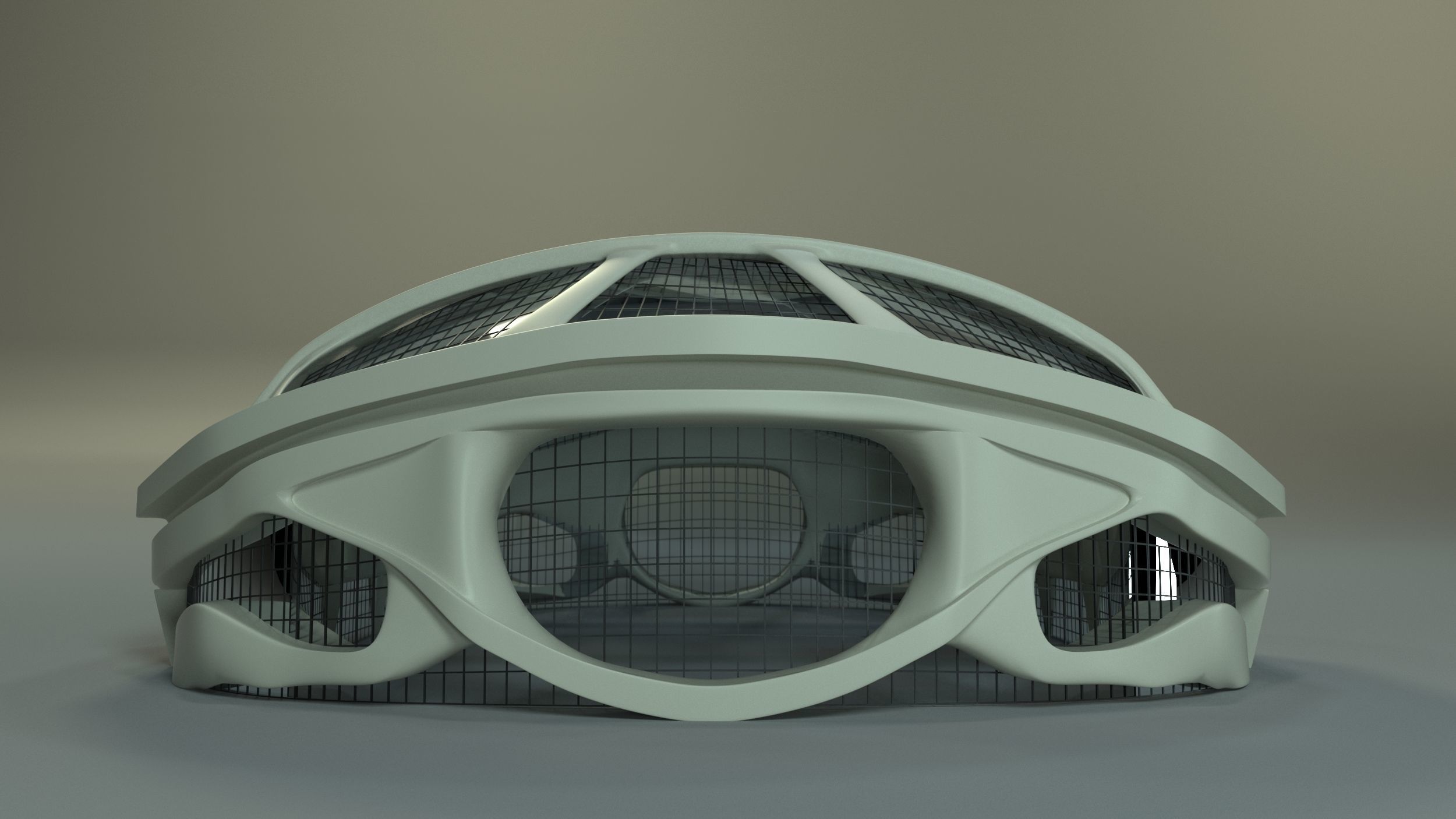 Stadium helmet Free low-poly 3D model_2