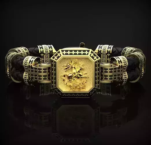  Bracelet with George the Victorious 3D print model