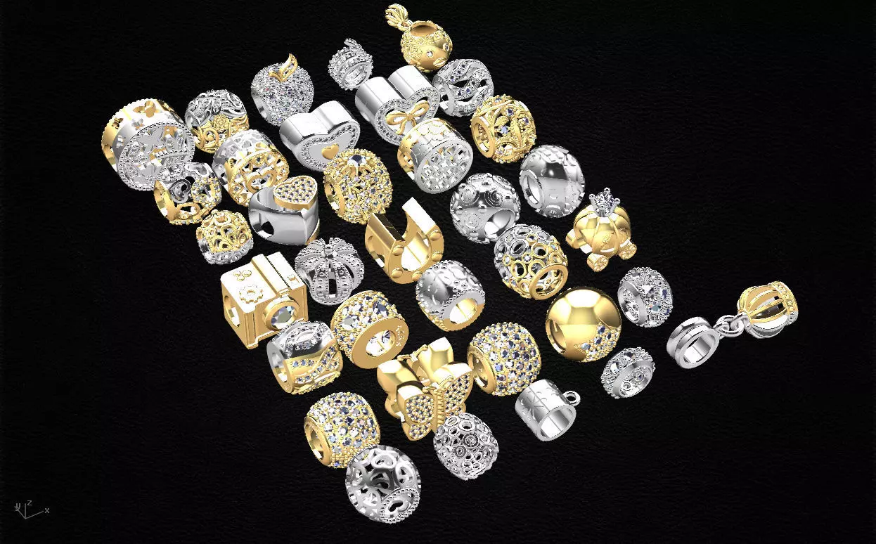 Pandora beads 3D print model_0