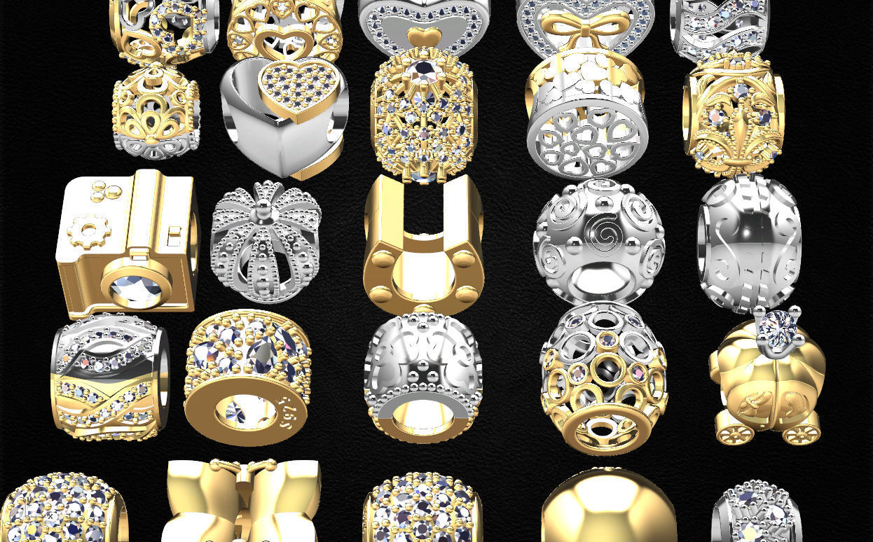 Pandora beads 3D print model_2