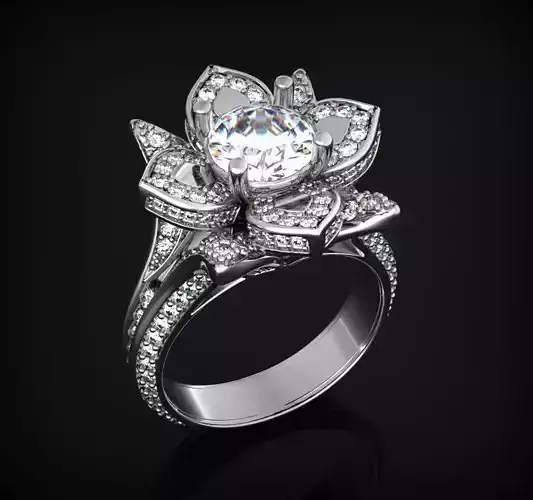 Flower ring