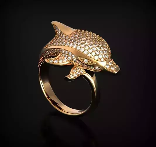  Dolphin ring