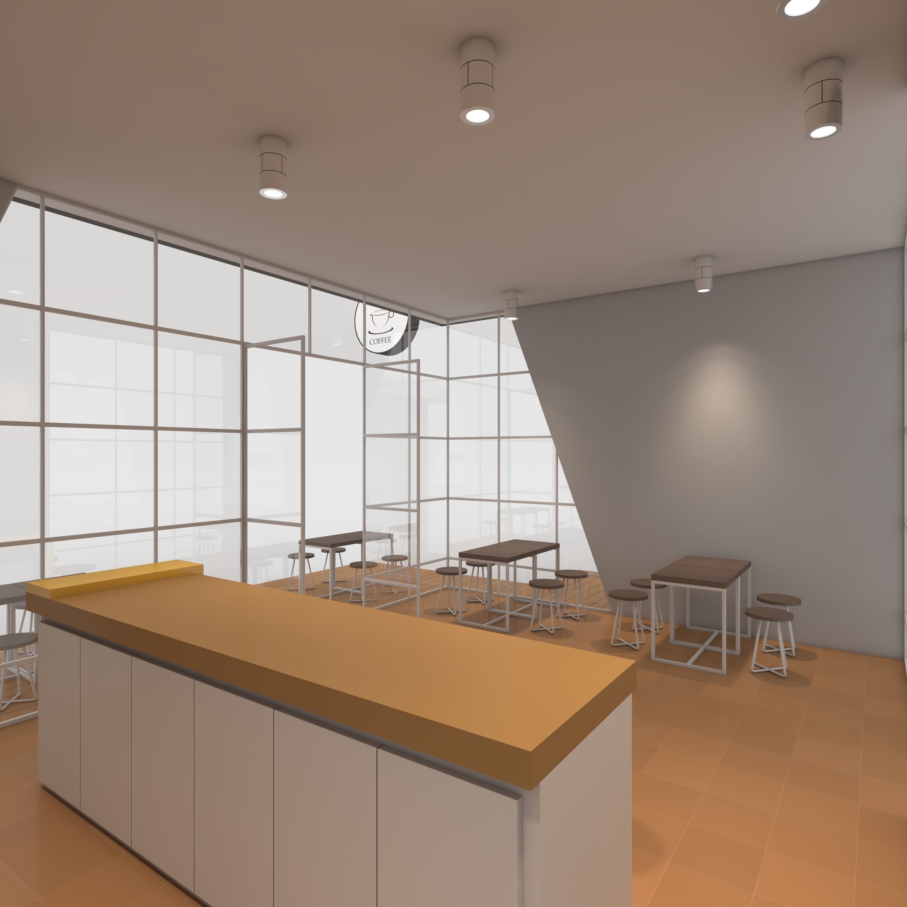 Cafe Modern 1 3D model_18
