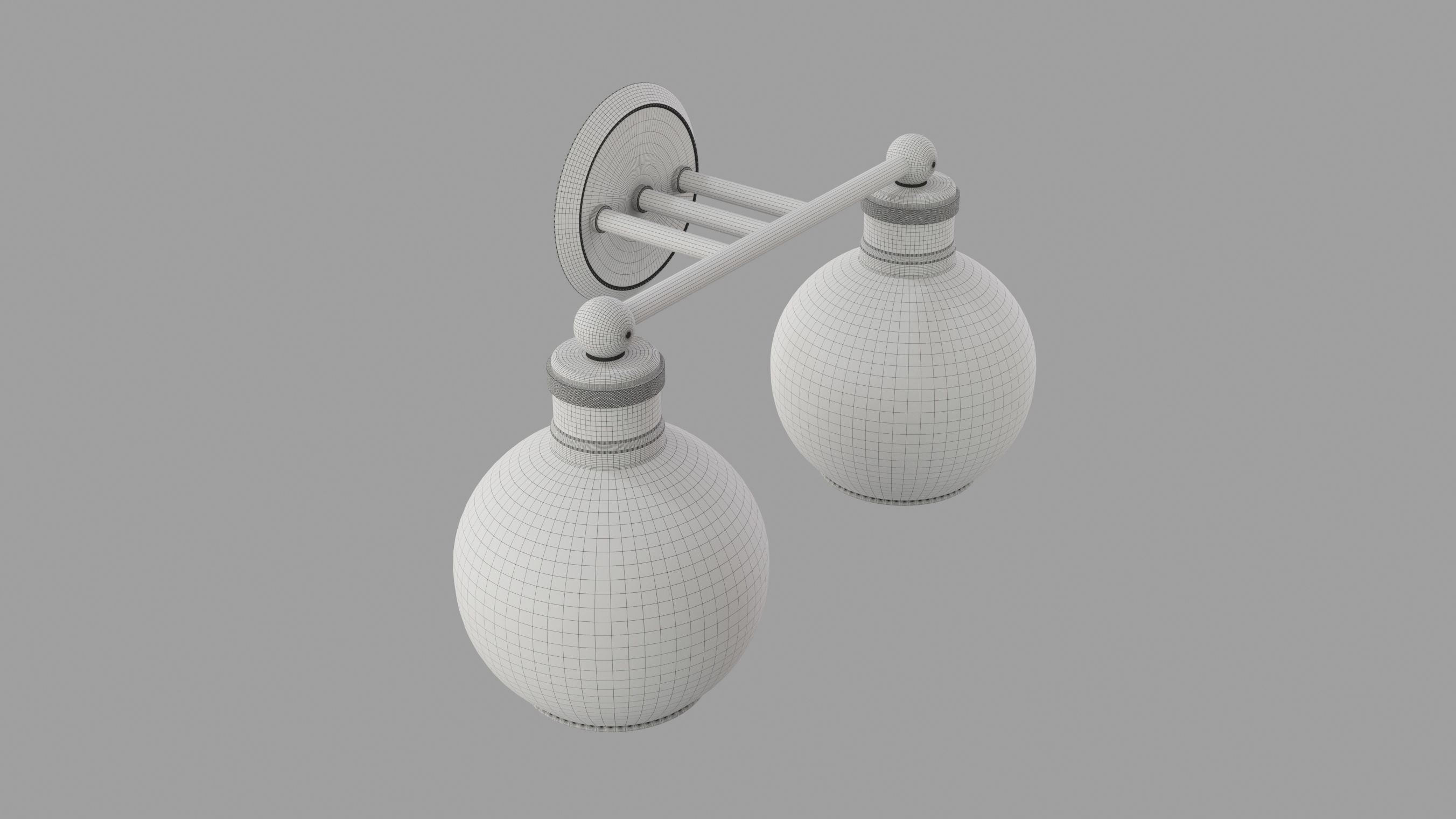 Breakwater Bay Nadya 2 light 3D model_5