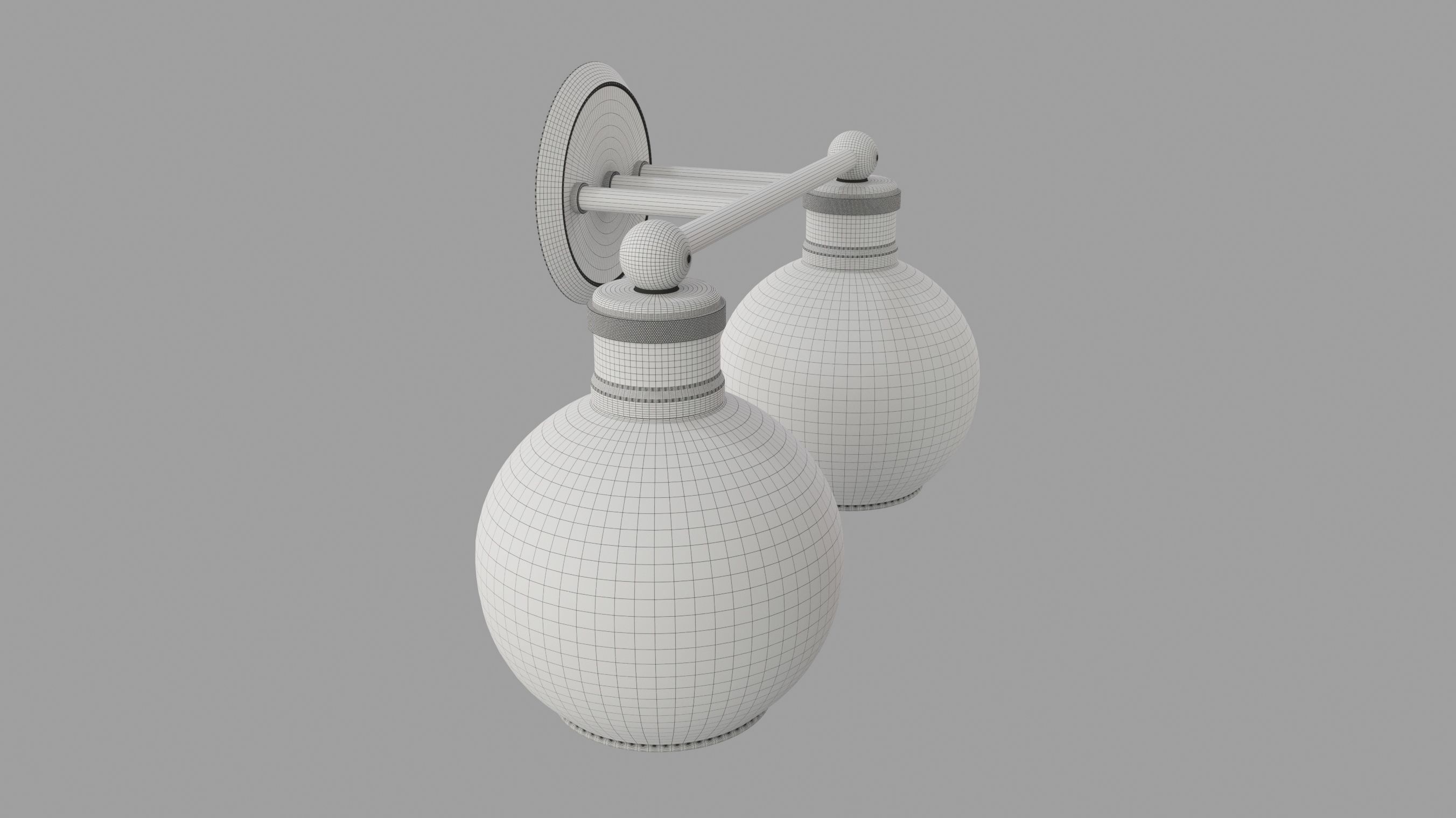 Breakwater Bay Nadya 2 light 3D model_11