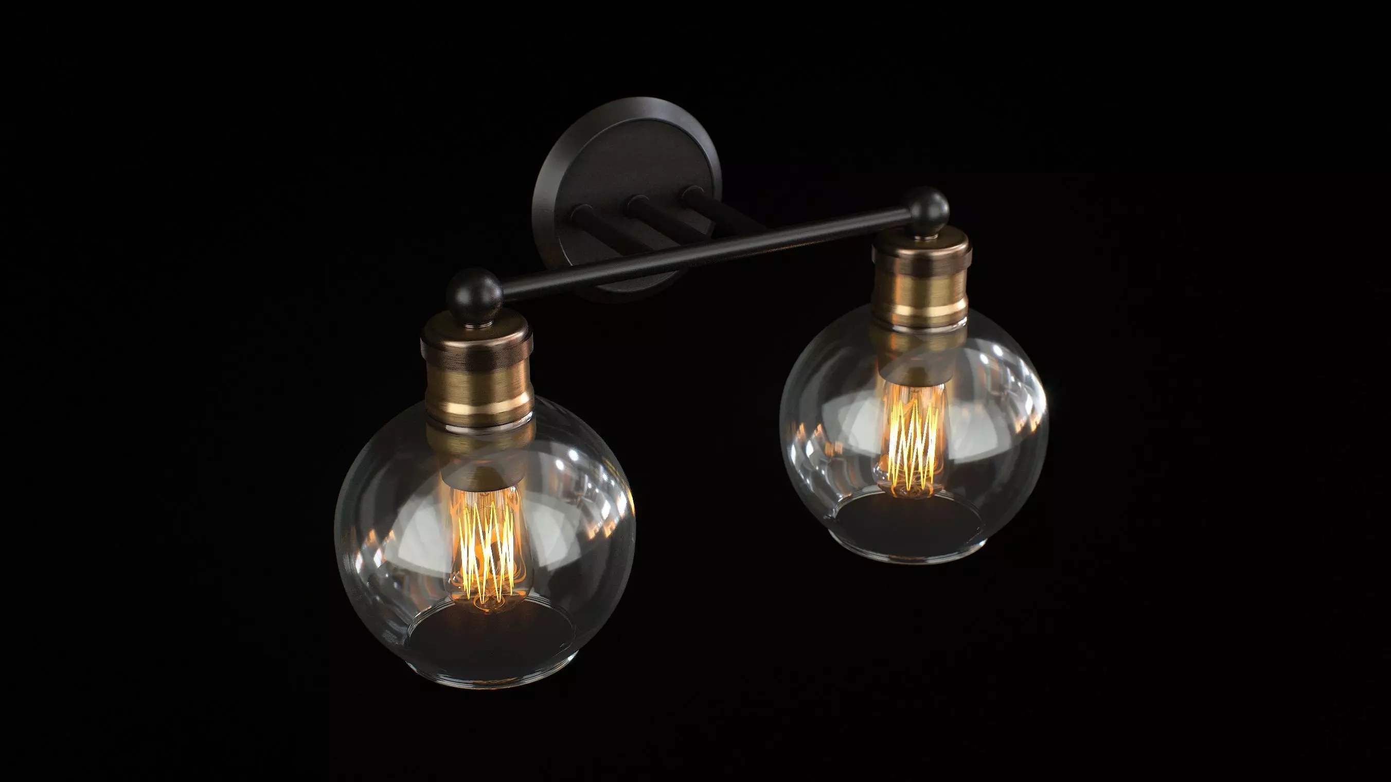 Breakwater Bay Nadya 2 light 3D model_0