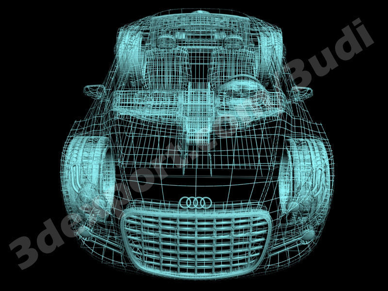 Audi Aquaris Concept Car 3D model_3