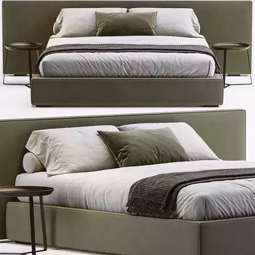 Felis Bowie Bed 3D model