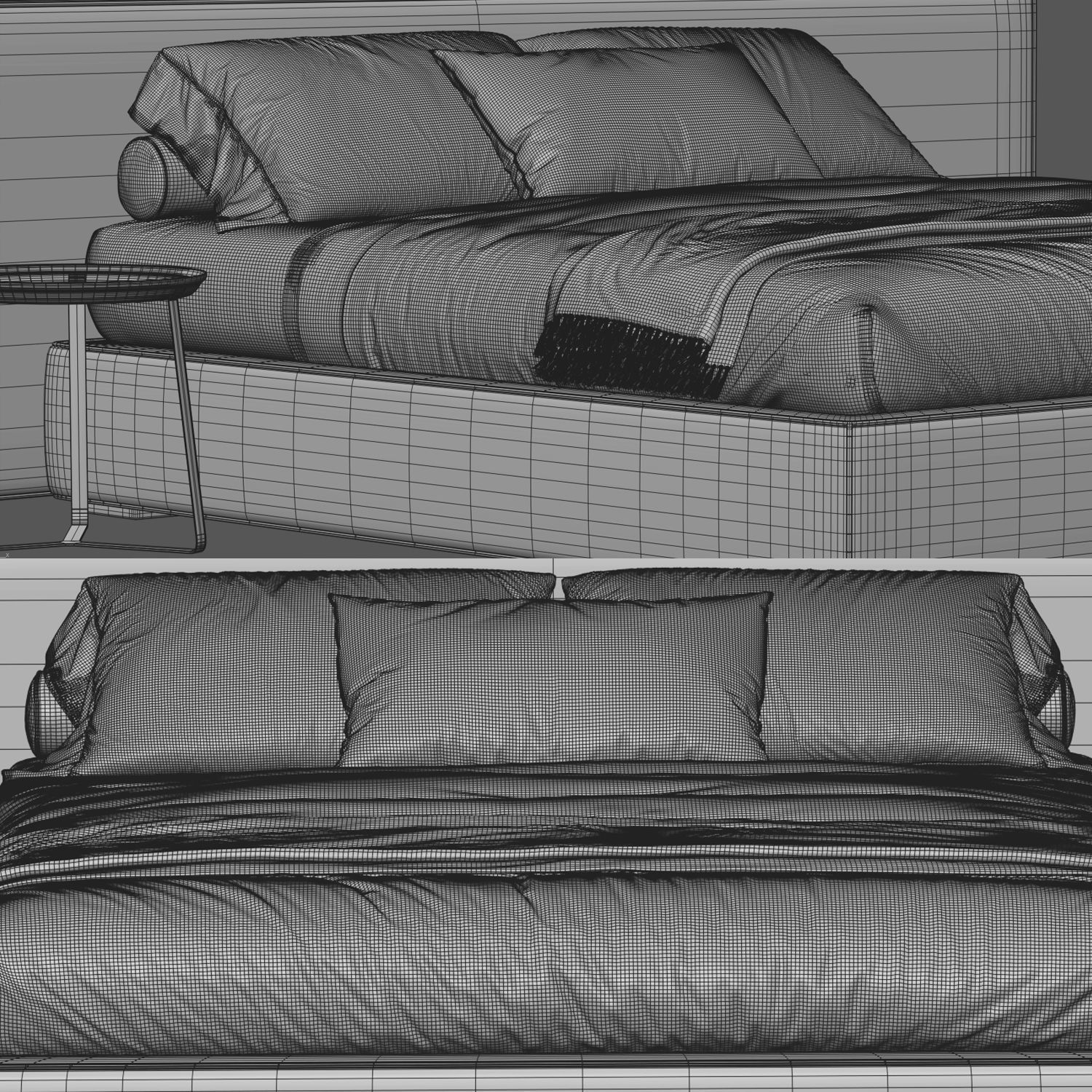 Felis Bowie Bed 3D model_5
