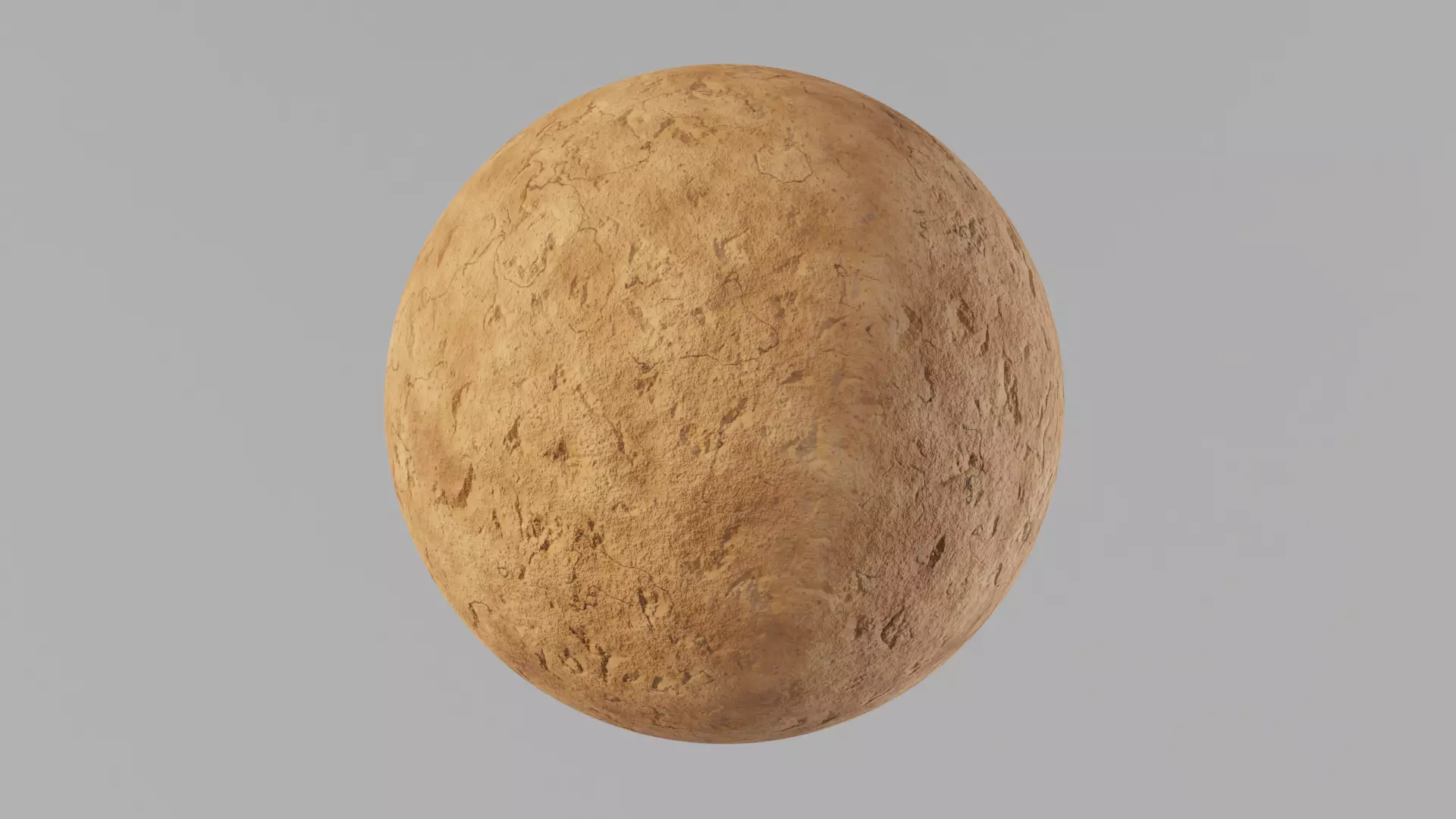 Dry Cracked Dirt PBR Texture 4K Resolution Texture_0