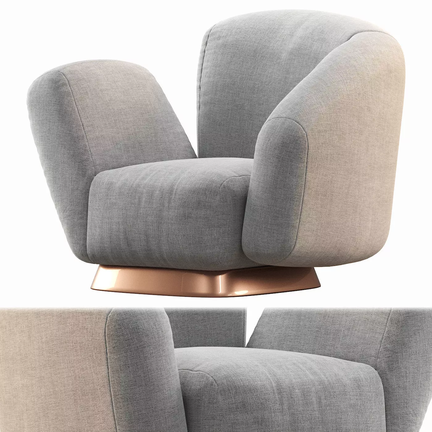 Mauro Fabbro Abbraccio 3D model_0