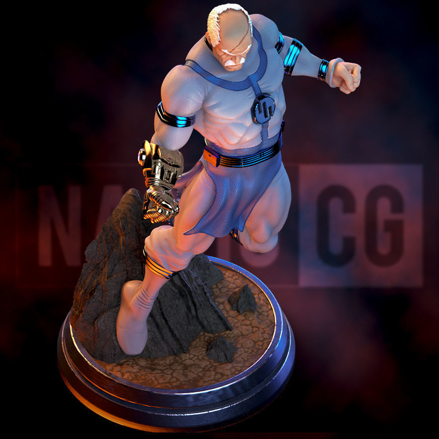 Fan Art Conquest from Invincible - Statue 3D print model_5