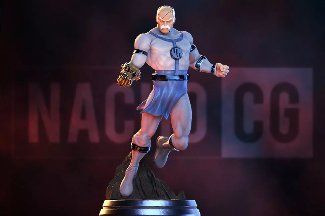 Fan Art Conquest from Invincible - Statue 3D print model_0