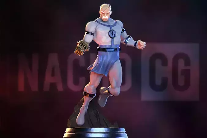 Fan Art Conquest from Invincible - Statue 3D print model