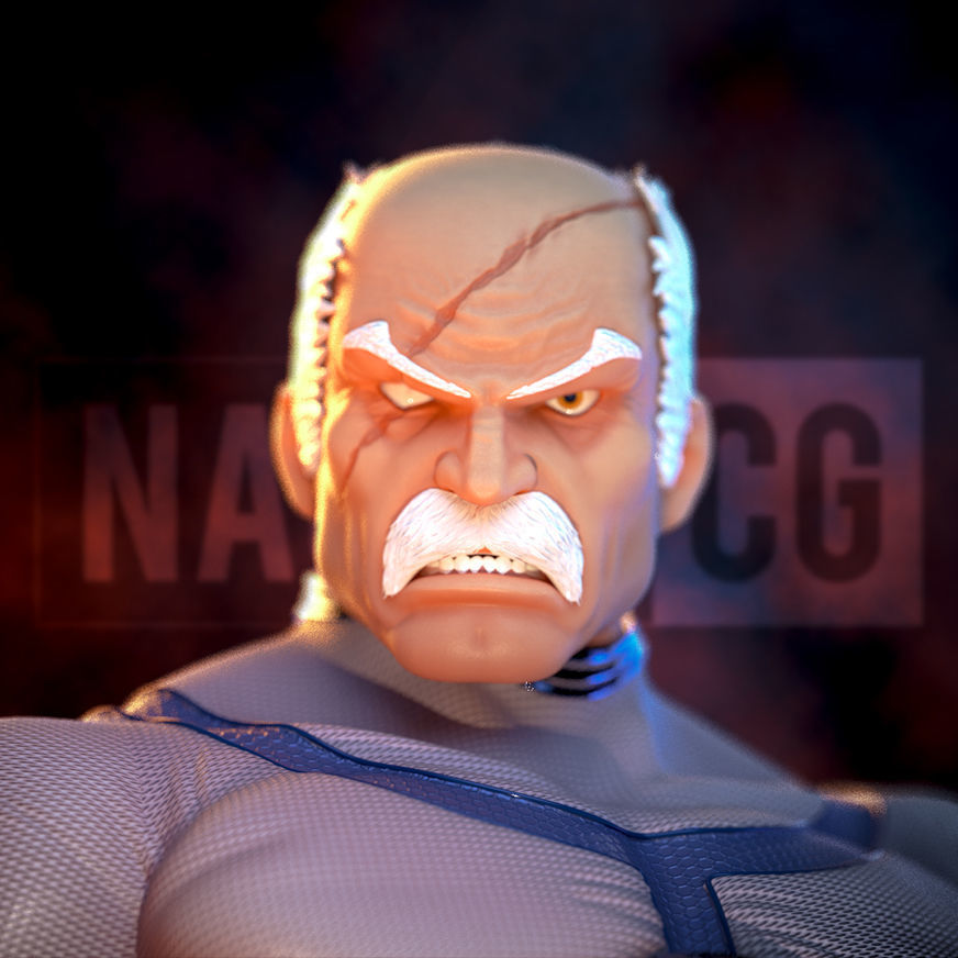 Fan Art Conquest from Invincible - Statue 3D print model_9