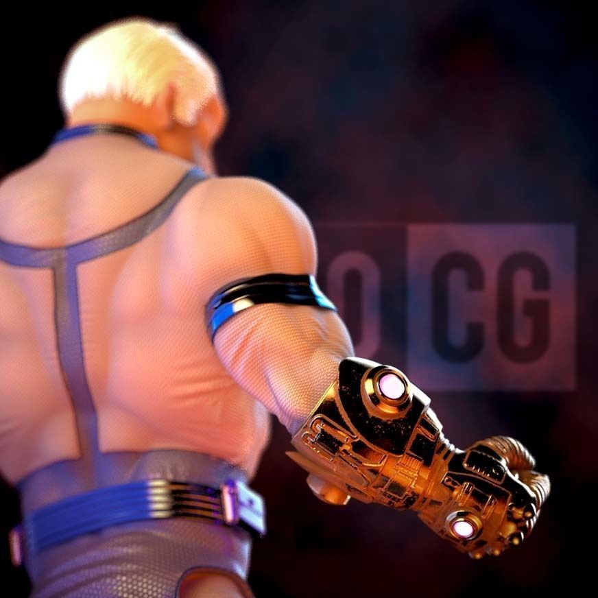 Fan Art Conquest from Invincible - Statue 3D print model_8