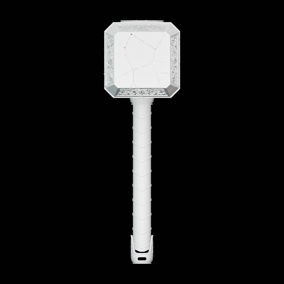 Reforged Mjolnir from Thor Love and Thunder 3D print model_8