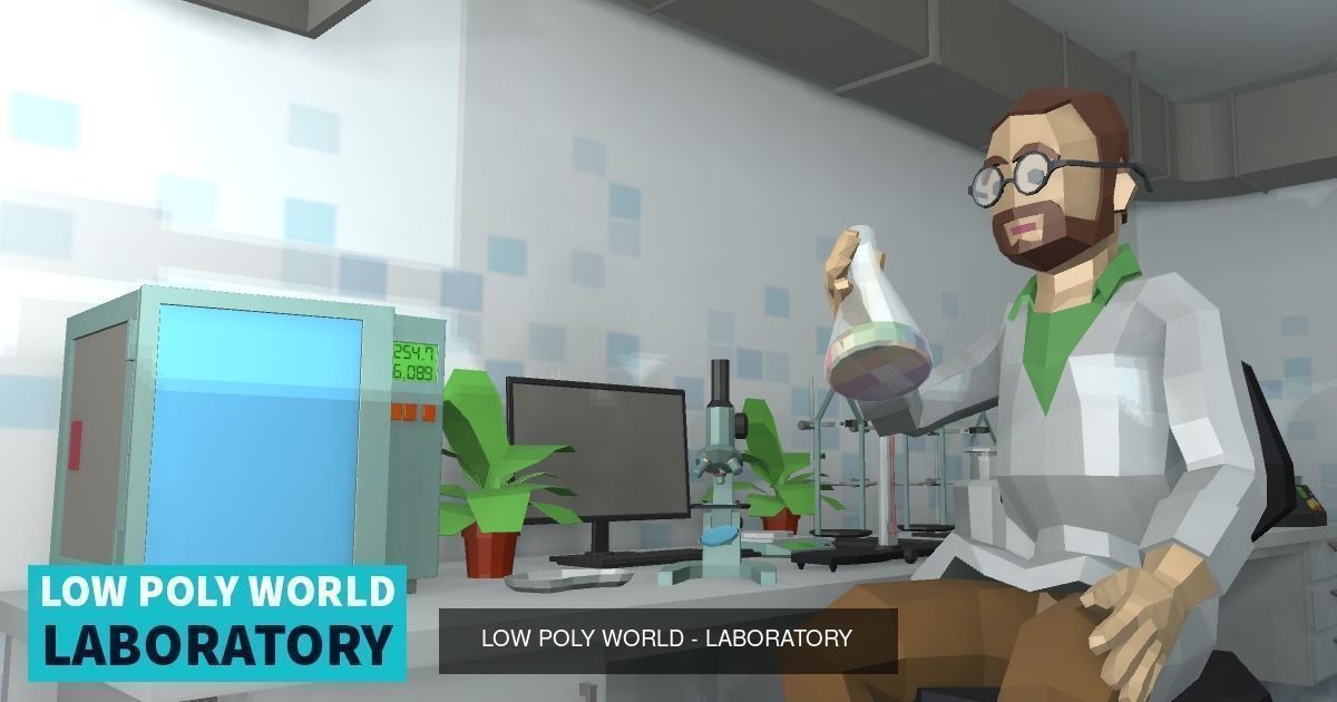 Big package of 10 Low poly worlds 3D Model Collection_2