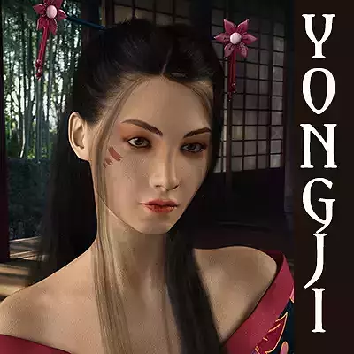 Yongji For Genesis 8 Female 3D model
